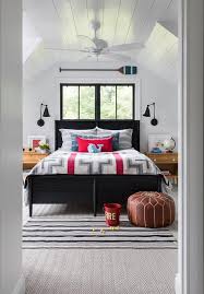 Race car bed twin boys cool bedroom kids furniture car black/yellow. Red And Blue Boys Bedroom Design Ideas