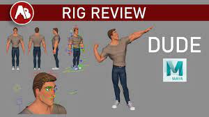 Dude - (free) Maya Animation Rig - Review - YouTube