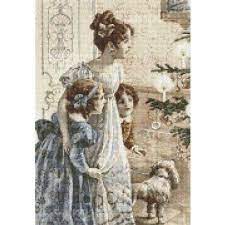 Counted Cross Stitch Pattern Chart A Victorian Christmas Pdf Cs0151 Cross Stitch Patterns Cross Stitch Pictures Holiday Cross Stitch