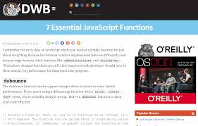7 Essential Javascript Functions Javascript Function Essentials