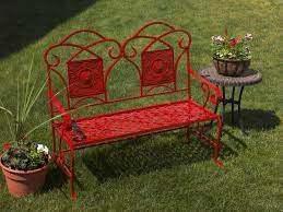 Your Outdoor Garden Will Be Budding With Personal Style After Refurbishing A Rusted Metal Garden Bench Wi Metal Garden Benches Outdoor Spray Paint Garden Bench