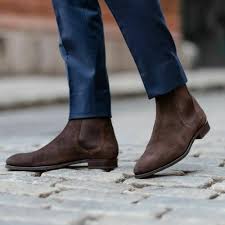 Boot up with a pair of fashionable mens chelsea boots. Handmade Men S Chocolate Brown Ankle Chelsea Suede Boot Sold By Leatherworld2014 On Storenvy