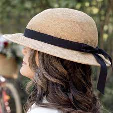 Straw Hat Bike Helmet Etsy