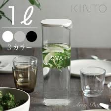 楽天市場 kinto カラフェ ova ウォーターカラフェ 1l キントー カラフェ kinto ウォータージャグ キントー ジャグ ピッチャー おしゃれ ピッチャー 耐熱 ピッチャー プラスチック kinto コーヒー22368 22369 22370 アーニーバーニー フリート rcp arny ba