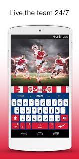 Use the cooler and smarter arsenal football theme keyboard! Official Arsenal Fc Keyboard Apk Thing Android Apps Free Download