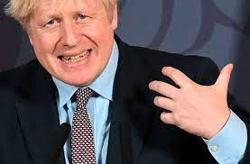 Boris johnson was born on june 19, 1964 in new york city, new york, usa as alexander boris de pfeffel johnson. Verkundung Des Brexit Deals Boris Johnson Tragt Fisch Krawatte Politik Stuttgarter Zeitung