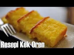 Kek sarang semut yang legend. Resepi Kek Oren Youtube