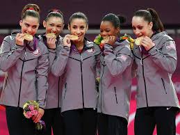 Gabby douglas simone biles aly raisman laurie hernandez madison kocian us womens gymnastics gymnasts red carpet 2017 espy espys2017 Where Are They Now The 2012 Us Women S Gymnastics Team That Won Gold