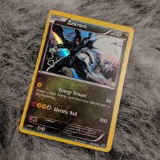 Free shipping for many products! Amazing Hollow Zekrom Pokemon Card Packaged In Do Depop