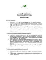 The annual percentage rate (apr. 1 What Is Oakland Housing Authority