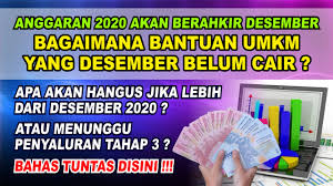 Menurut dia, dana bantuan pemerintah ini sangat disambut baik oleh pelaku umkm. Pencairan Banpres Umkm Tahap 2 Akan Di Tunda Di Tahap 3 Jika Bulan Desember Belum Cair Youtube