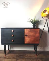 Mid Century Modern Black Copper Copper Furniture Mid Century Sideboard Retro Furniture