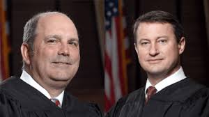 Judge Caleb May speaks at 2021 Neshoba County Fair