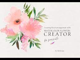 Painting is fun, and it seems that with procreate you can draw and paint anything you want! Watercolor Flowers Procreate Creator Watercolor Flowers Easy Flower Painting Procreate