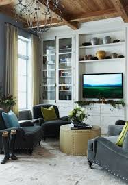 Verdigris Vie Let It Linger Trendy Living Rooms Room Layout Home