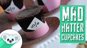 Alice in wonderland style hot air balloon cake tutorial and recipe. Mad Hatter Cupcakes Alice In Wonderland Through The Looking Glass Youtube