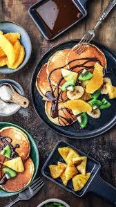 Breakfast Raclette With Pancakes Fruits Recipe Fancy Breakfast Brunch Casserole Recipes Breakfast Brunch Recipes