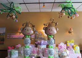 Monkey themed baby shower decorations: Twin Monkey Baby Shower Theme Monkey Theme Baby Shower Ideas Home Party Theme Id Baby Shower Monkey Theme Monkey Baby Shower Monkey Baby Shower Decorations