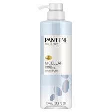 My scalp felt clean and this shampoo didn't make my hair feel heavy or as if there was a build up, however, if you're looking for a product to lengthen or strengthen the hair, i would choose a different product because i didn't notice any. Pantene Pro V Blends Micellar Shampoo Cleansing Water 17 9 Fl Oz Walmart Com Walmart Com