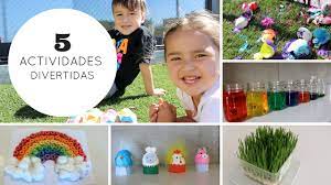 Entra y diviértete mientras aumentas tu inteligencia. 5 Actividades Divertidas Para Ninos Primavera 2016 Youtube