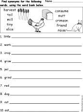 Use them for matching to real items on the farm. The Little Red Hen Enchantedlearning Com