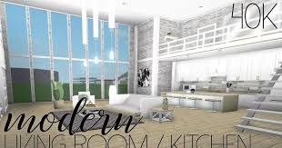 Roblox Welcome To Bloxburg Modern Living Room Kitchen Bloxburg Room Tumblr Decorate Yo Living Room Design Blue Interior Design Living Room Modern Living Room