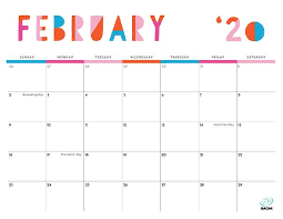 2020 And 2021 Colorful Printable Calendar For Moms Imom Calendar Printables Printable Calendar Planner Printables Free