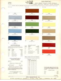 Pontiac Paint Charts Main Reference Page By Tachrev Com