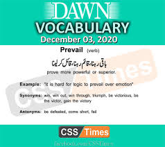 In roman, it is witten as āg. Daily Dawn News Vocabulary With Urdu Meaning 03 December 2020 Css Times