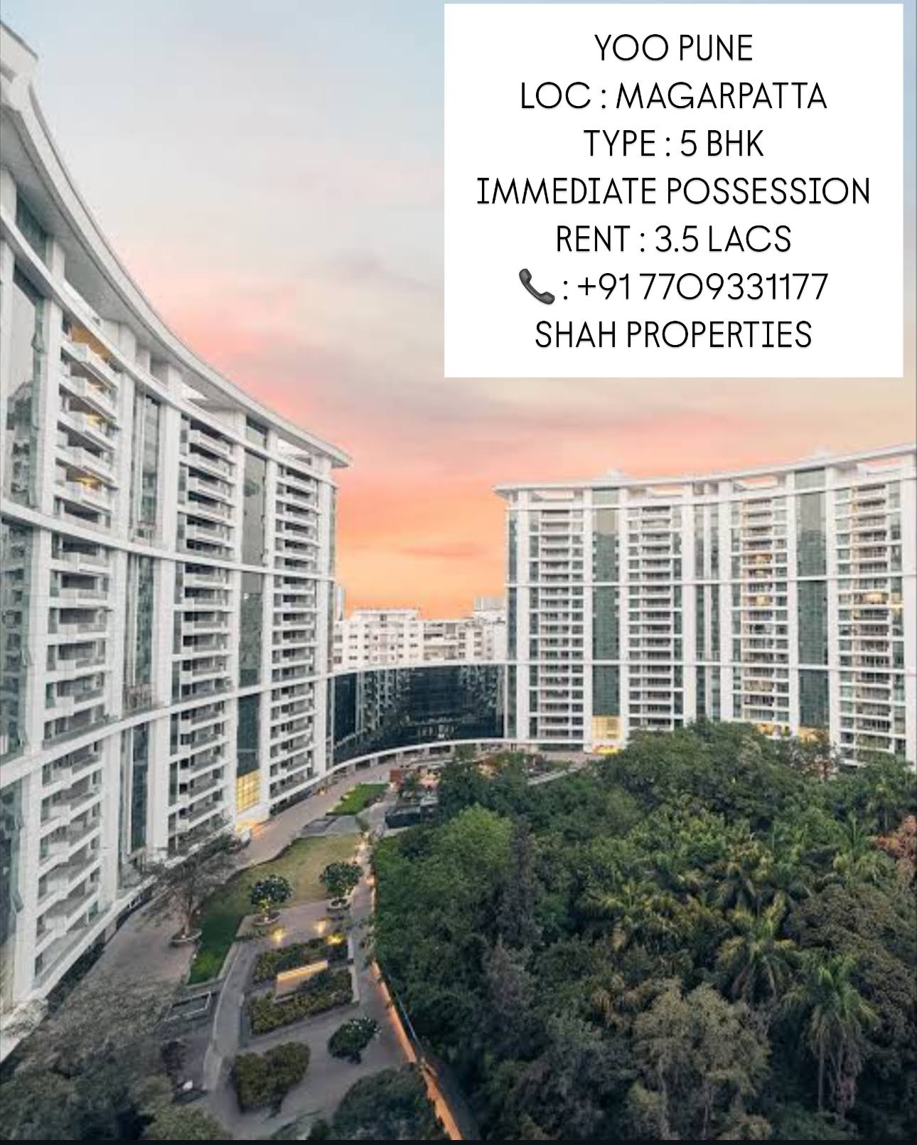 Yoo pune rental product image