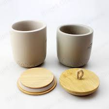 Perfect for industrial, retro and scandinavian theme house. Concrete Candle Holder