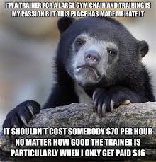 Personal Training Is A Ripoff For All But The Gym Owner Meme Guy