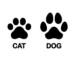 Dog And Cat Paw Print Symbol Black And White Silhouette Icon In 2020 Cat Paw Print Tattoo Cat Paw Tattoos Cat Paw Print