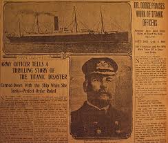 the sinking of the titanic the