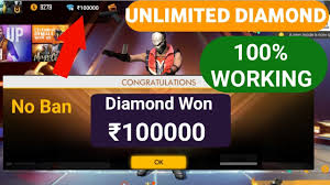 How To Get Free Fire Unlimited Diamonds 100 Working Trick To Get Free Free Fire Diamonds Youtube