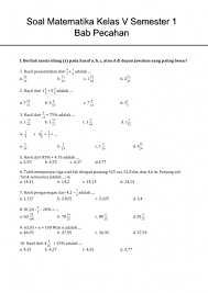 Penjumlahan Dan Pengurangan Pecahan Interactive Worksheet