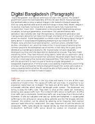 Doc Digital Bangladesh Paragraph Rajon Mia Academia Edu