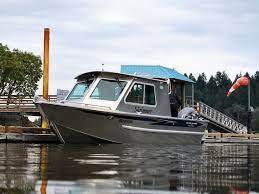 21 Bowen Aluminum Cabin Boat By Silver Streak Boats Boat Cabin Aluminum