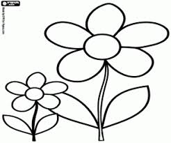 Juegos de Flores para colorear, imprimir y pintar