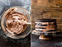Chocolate Mousse For Dark Chocolate Mousse Cake On Sallysbakingaddiction Com Chocolate Mousse Cake Chocolate Cake Recipe Easy Dark Chocolate Mousse