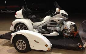 Best Double Wide Dual Motorcycle Trailer Oht3 16 Motorcycle Trailer For Sale Motorcycle Trailer Trailer Deck