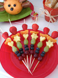Rainbow Fruit Kebabs Fruit Kebabs Fruit Skewers Food Garnishes