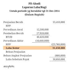 Namun tidak sedikit pengetahuan di antara mereka yang menganggap akuntansi sekadar sebagai ilmu menghitung uang. Menghitung Hasil Laba Kotor Brainly Co Id