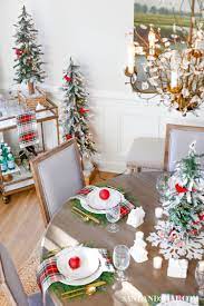 Christmas Village Table Setting And Holiday Entertaining Ideas Christmas Table Decorations Outdoor Christmas Decorations Christmas Table Settings