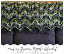 Hello, this unique crochet stitch let you know how to make beautiful crochet blanket. Free Healing Granny Ripple Crochet Blanket Pattern Oombawka Design Crochet