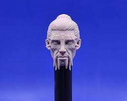 Head Inspired by Tenebrae 1/12 Scale Classified Compatible Unpainted