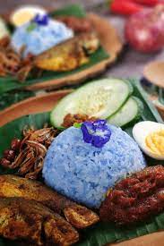 Blue Butterfly Pea Nasi Lemak My Lovely Recipes Recipe Recipes Nasi Lemak Food
