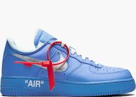 Below you can check out additional images of the nike air force 1 mid university blue which will give you a better look. Nike Air Force 1 Low X Off White Blue Mca Hype Clothinga