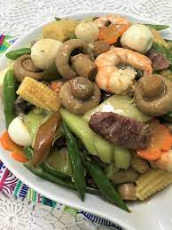 Filipino Chop Suey Recipe Filipino Vegetable Recipes Vegetable Recipes Shiitake Mushrooms Recipes