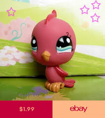 Littlest Pet Shop 561 Red Love Bird 1033 Oiseau Littlest Pet Shop Pet Shop Little Pet Shop Toys
